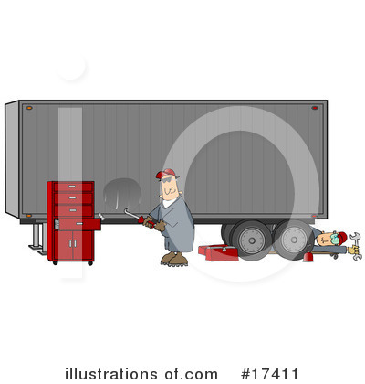 Trucking Industry Clipart #17411 by djart