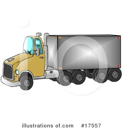 Delivery Truck Clipart #17557 by djart