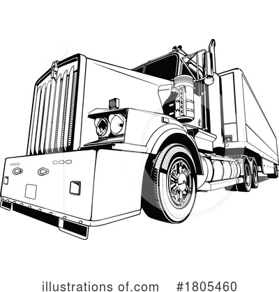 Trucking Clipart #1805460 by dero