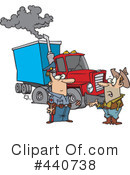 Big Rig Clipart #440738 by toonaday