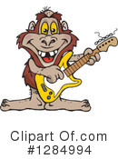 Bigfoot Clipart #1284994 by Dennis Holmes Designs