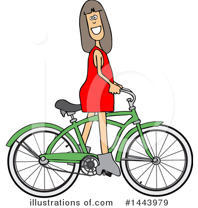 Royalty-Free (RF) Bike Clipart Illustration by djart - Stock Sample #1443979