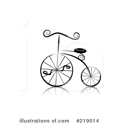 Royalty-Free (RF) Bike Clipart Illustration by BNP Design Studio - Stock Sample #219014