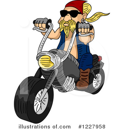Motorcycle Clipart #1227958 by BNP Design Studio