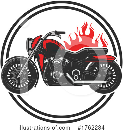 Biker Clipart #1762284 by Vector Tradition SM