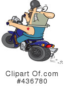 Biker Clipart #436780 by toonaday