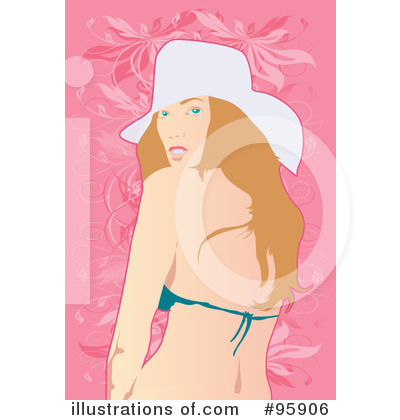 Royalty-Free (RF) Bikini Clipart Illustration by mayawizard101 - Stock Sample #95906