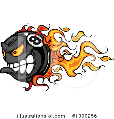 Flames Clipart #1090256 by Chromaco