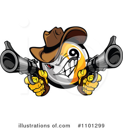 Cowboy Clipart #1101299 by Chromaco