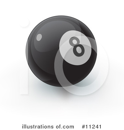 8 Ball Clipart #11241 by Leo Blanchette