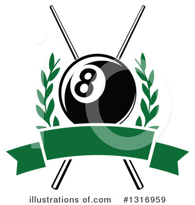 Eightball Clipart #1316959 by Vector Tradition SM