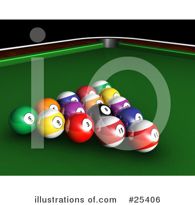 Billiards Clipart #25406 by KJ Pargeter