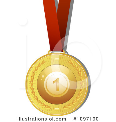 Medals Clipart #1097190 by elaineitalia