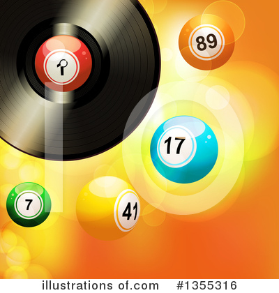 Bingo Balls Clipart #1355316 by elaineitalia