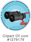 Binoculars Clipart #1279179 by BNP Design Studio