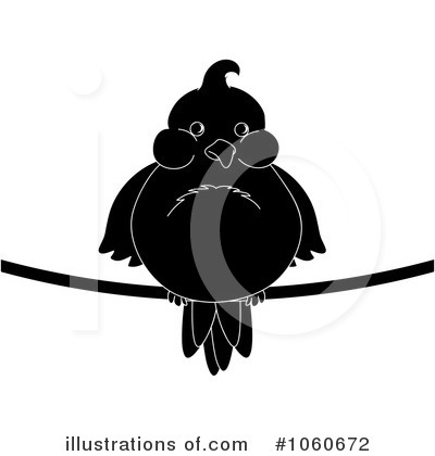Royalty-Free (RF) Bird Clipart Illustration by Pams Clipart - Stock Sample #1060672