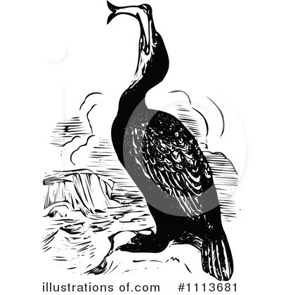 Royalty-Free (RF) Bird Clipart Illustration by Prawny Vintage - Stock Sample #1113681