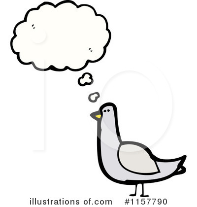 Royalty-Free (RF) Bird Clipart Illustration by lineartestpilot - Stock Sample #1157790