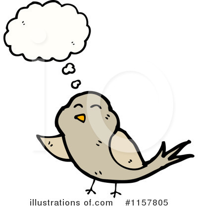 Royalty-Free (RF) Bird Clipart Illustration by lineartestpilot - Stock Sample #1157805