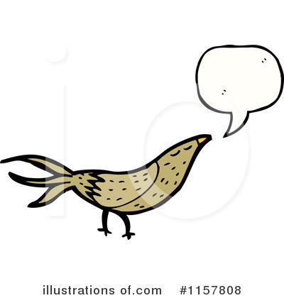 Royalty-Free (RF) Bird Clipart Illustration by lineartestpilot - Stock Sample #1157808