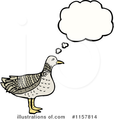 Royalty-Free (RF) Bird Clipart Illustration by lineartestpilot - Stock Sample #1157814
