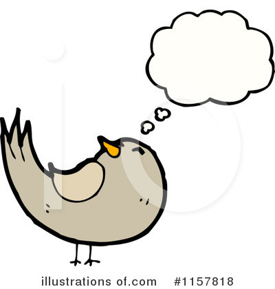 Royalty-Free (RF) Bird Clipart Illustration by lineartestpilot - Stock Sample #1157818