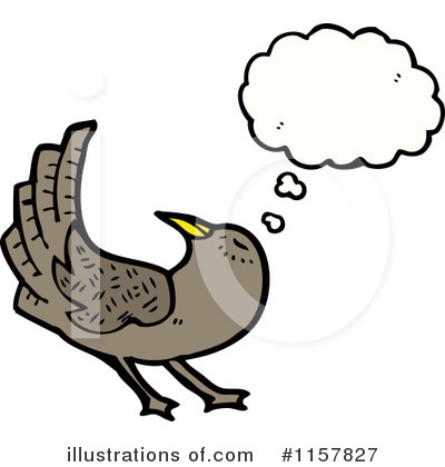 Royalty-Free (RF) Bird Clipart Illustration by lineartestpilot - Stock Sample #1157827
