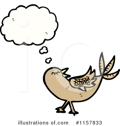 Royalty-Free (RF) Bird Clipart Illustration by lineartestpilot - Stock Sample #1157833