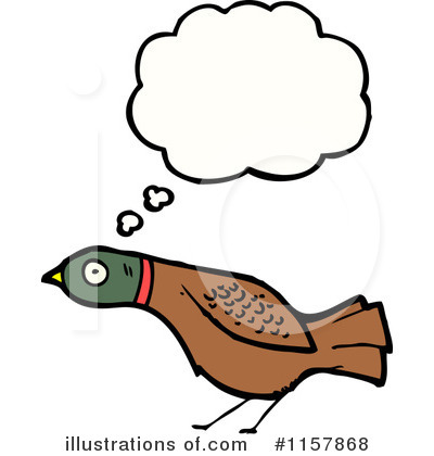 Royalty-Free (RF) Bird Clipart Illustration by lineartestpilot - Stock Sample #1157868