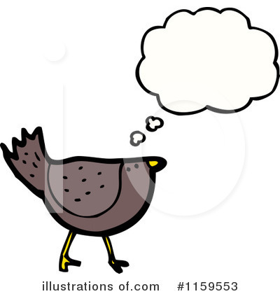 Royalty-Free (RF) Bird Clipart Illustration by lineartestpilot - Stock Sample #1159553