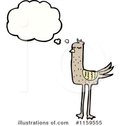 Royalty-Free (RF) Bird Clipart Illustration by lineartestpilot - Stock Sample #1159555