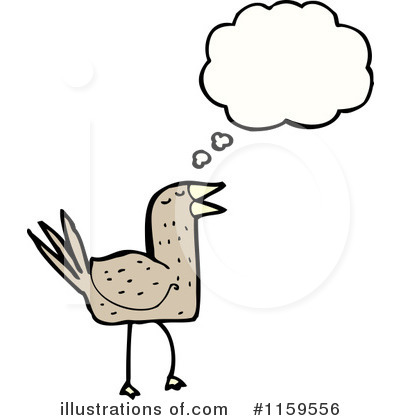 Royalty-Free (RF) Bird Clipart Illustration by lineartestpilot - Stock Sample #1159556