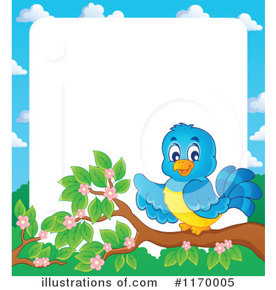 Royalty-Free (RF) Bird Clipart Illustration by visekart - Stock Sample #1170005