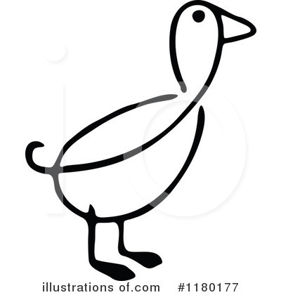 Duck Clipart #1180177 by Prawny Vintage
