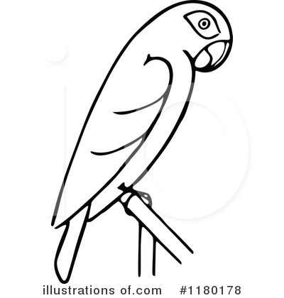 Royalty-Free (RF) Bird Clipart Illustration by Prawny Vintage - Stock Sample #1180178