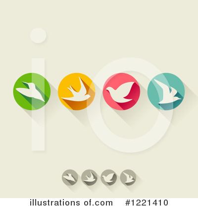 Royalty-Free (RF) Bird Clipart Illustration by elena - Stock Sample #1221410