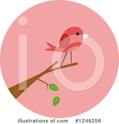 Royalty-Free (RF) Bird Clipart Illustration by BNP Design Studio - Stock Sample #1246256