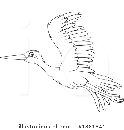 Royalty-Free (RF) Bird Clipart Illustration by Alex Bannykh - Stock Sample #1381841