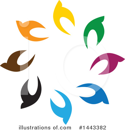 Birds Clipart #1443382 by ColorMagic