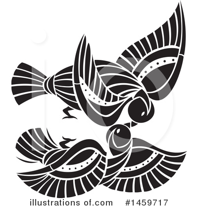 Royalty-Free (RF) Bird Clipart Illustration by Cherie Reve - Stock Sample #1459717