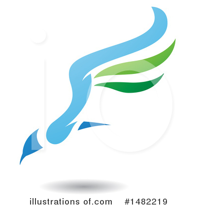 Royalty-Free (RF) Bird Clipart Illustration by cidepix - Stock Sample #1482219