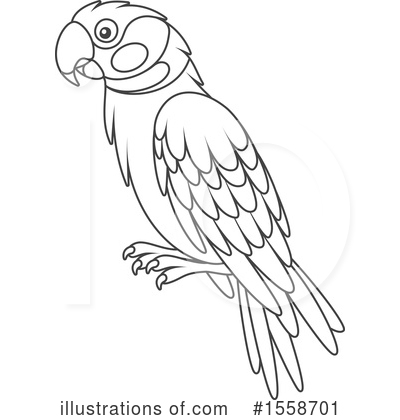Royalty-Free (RF) Bird Clipart Illustration by Alex Bannykh - Stock Sample #1558701