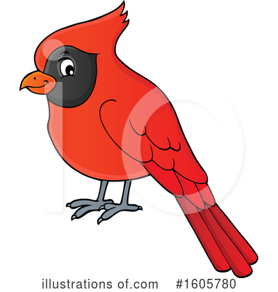 Cardinal Bird Clipart #1605780 by visekart