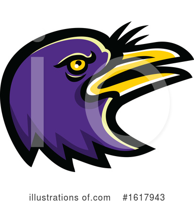 Royalty-Free (RF) Bird Clipart Illustration by patrimonio - Stock Sample #1617943