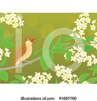 Royalty-Free (RF) Bird Clipart Illustration by Alex Bannykh - Stock Sample #1695700