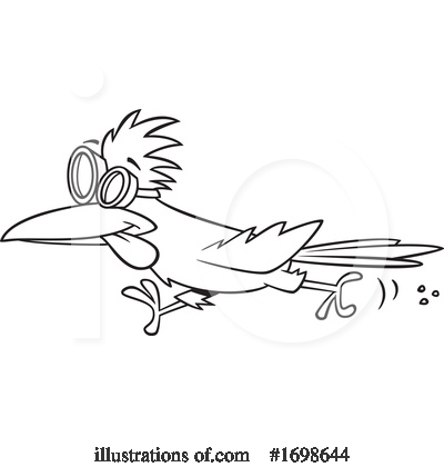 Royalty-Free (RF) Bird Clipart Illustration by toonaday - Stock Sample #1698644