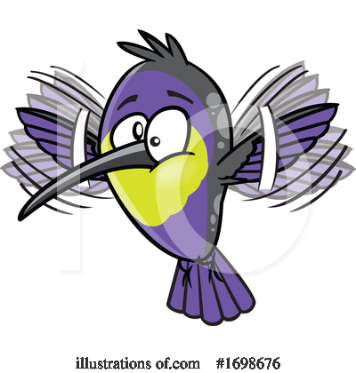 Hummingbird Clipart #1698676 by toonaday