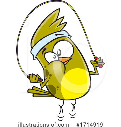 Royalty-Free (RF) Bird Clipart Illustration by toonaday - Stock Sample #1714919