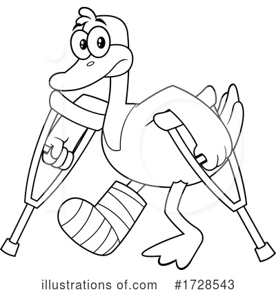 Royalty-Free (RF) Bird Clipart Illustration by Hit Toon - Stock Sample #1728543