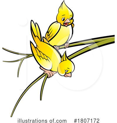 Royalty-Free (RF) Bird Clipart Illustration by Lal Perera - Stock Sample #1807172